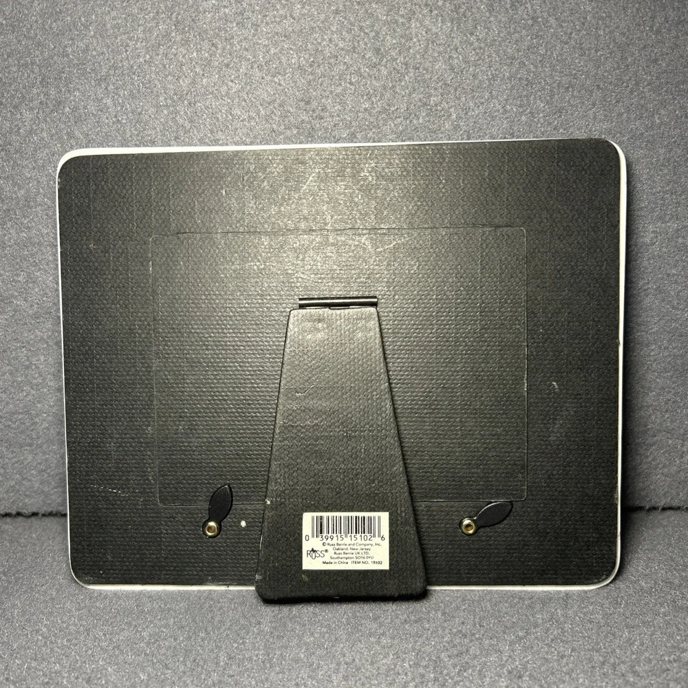 Russ Berrie Baby's First Baptism Ceramic Photo Frame Christening Keepsake - Picture 4 of 6